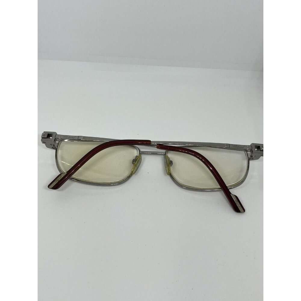 Chopard Men’s Eyeglasses VCH527 Metal Frame Full Rim Silver Classy 53-17 140 - Picture 5 of 11